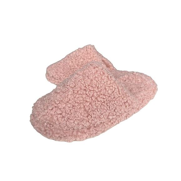 Blue Star Clothing Company Women's Maven Dusty Rose Sherpa Clog Slippers NWT - Picture 2 of 13